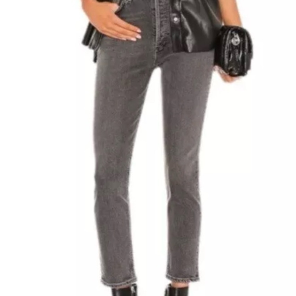 Agolde Nico High Rise Slim Fit Jeans, Great Preloved Condition, Size 27